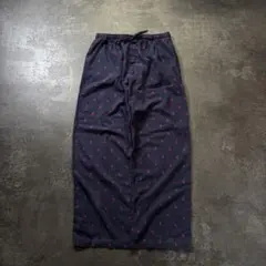 PolobyRalphLaurenパジャマパンツワイドパンツ紺ネイビー古着M