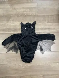 コウモリの着ぐるみ ブラック 90