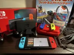 Nintendo Switch 青/赤 Joy-Con 本体 付属品付き