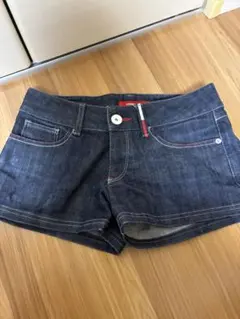 トミーガール　デニム　ショートパンツ　ロゴのサムネイル