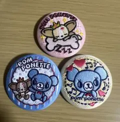 ナルミヤキャラクターズ　刺繍缶バッジのサムネイル