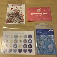 シール　ステッカー　フレークシール　4種類セット