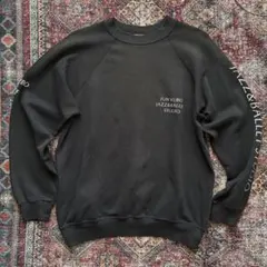 hanes 80s ビンテージ　フェード　プリントスウェット