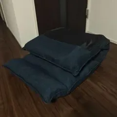 ニトリ クビリクライニングザイス　座椅子 ネイビー　中古品