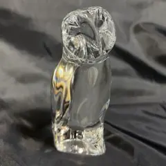 美品 Baccarat バカラ クリスタル フクロウ ふくろう