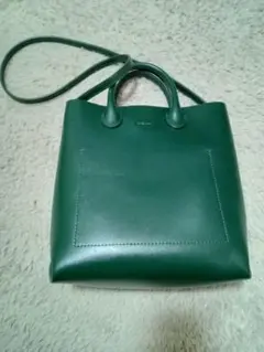 【美品】レザー　ショルダーバッグ