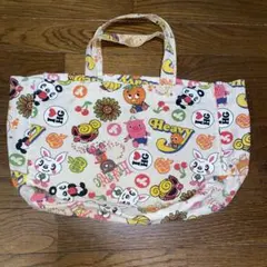 HYSTERIC MINI ヒステリックミニトートバッグ　レッスンバッグ　総柄