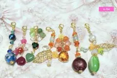 A-154✼天然石チャーム✼オリジナルチャーム✼シルバーウィークSale✼