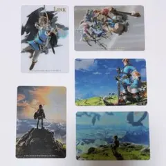 ゼルダの伝説 カードキャンディ ブレスオブザワイルド メタルカード