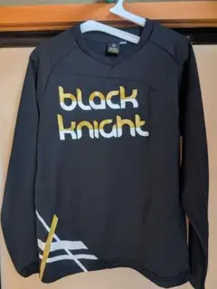 black knight 長袖ウェア 黒/金　サイズS
