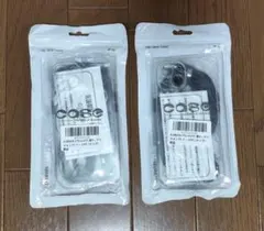 OJBSEN iPhone15用ケース ストラップ付き クリア【２個セット】