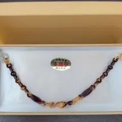 a*J様 本鼈甲 帯留め 茶色とベージュ