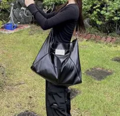 ☆MATIN KIM☆ BIG COATING TOTE BAG