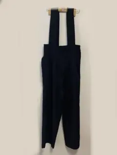【新品・未使用】ブラック サロペット サイズFのサムネイル