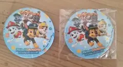 「非売品」パウパトロール　缶バッジ2つセット　プレミアムアウトレット