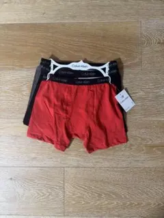 人気！USA3枚150cmカルバンクラインボクサーパンツCalvin Klein