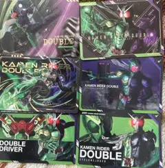仮面ライダー　スクラッチカードダス　W ダブル　6枚セット
