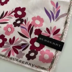 未使用　BURBERRY バーバリー　大判　ハンカチ　58×58 ノバチェック