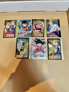 ドラゴンボール　カードダス　 7枚セット