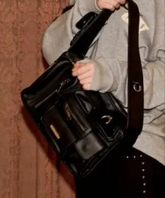 【新品未使用】ACLENT アウトポケットワンハンドルバッグ