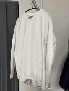 プロクラブ ヘビーウェイト ホワイト長袖カットソー