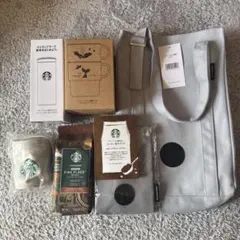 スターバックス 福袋 2026 雑貨　コーヒー豆チケット付き