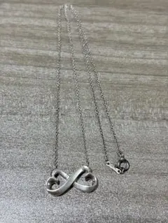 Tiffany & Co. 925 ダブルラビングハート　シルバー ネックレス