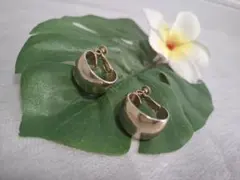 ヴィンテージ商品☆ ミニフープ ゴールド イヤリング