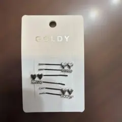 GOLDY ヘアピン セット シルバーのサムネイル
