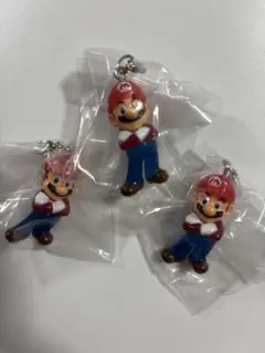 スーパーマリオ めじるしアクセサリー　マリオ3体