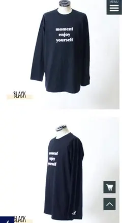 【完全受注生産】moca×KANGOL REWARD コラボ長袖Tシャツ S