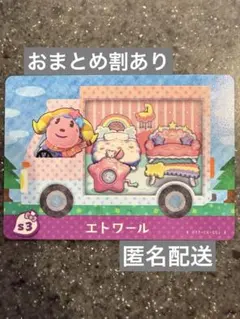 amiiboカード　あつまれどうぶつの森　エトワール　サンリオ　キキ&ララ