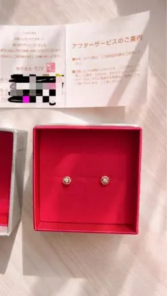販売証明書付き・美品】ベリテ K18WG 地金デザインピアス - メルカリ
