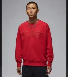 ❤️新品未使用JORDAN スウェット レッド ❤️のサムネイル