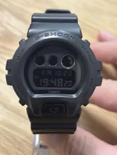 가동·신품 전지 CASIO G-SHOCK DW-6900BB 매트 블랙