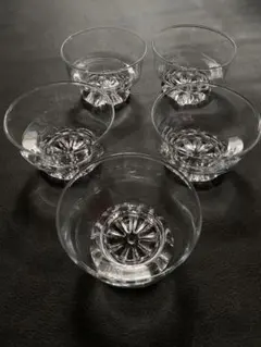 ADERIAデザートカップ　グラス鉢5個