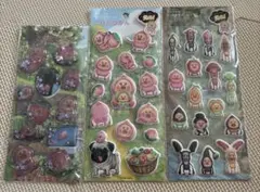 こびとづかん　カクレモモジリ　ウォーターシール3枚セット