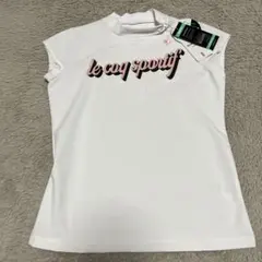 新品タグ付き le coq sportif ゴルフシャツ レディース