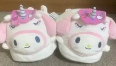 マイメロディぬいぐるみスリッパ&シュシュセット