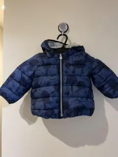 GAP アウター ダウンジャケット ミッキー ネイビー