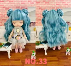 [オーダー]ドールウィッグ　新作NO.33のサムネイル