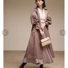 snidel Sustainableグロストレンチコート