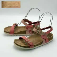 ビルケンシュトック パリ サンダル アンクルストラップ スエード ピンク 24