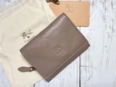 新品 イルビゾンテ ☆限定カラー☆ 三つ折り財布 希少 トルトラ グレージュ