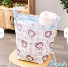 2種セット】ちいかわ BIG収納バスケット 洗濯 かご 袋 収納 ボックス