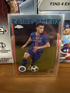 Topps Chrome Warren Zaïre-Emery PSG