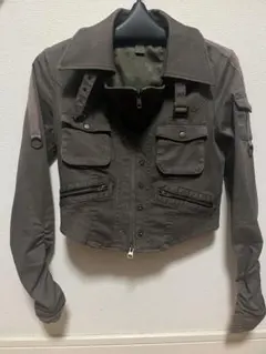 00s archive miritaty cropped jacket