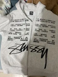 Stussy ジップアップパーカー