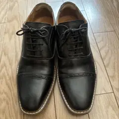 【中古美品】革靴 Forsence フォーセンス EU42 26.5cm 黒