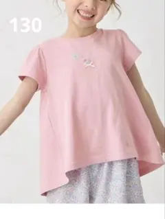 エニィファム バックシャンTシャツ花柄